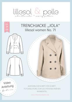 Schnittmustertitelbild Trenchjacke Jola lillesol women No. 71